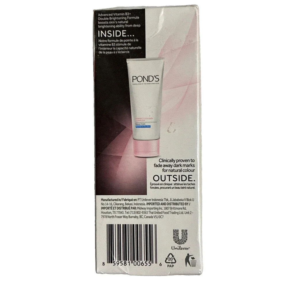 Pond's Perfect Colour Complex Beauty Cream Normal To Dry Skin 1.35 Oz